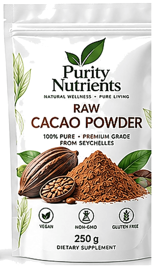 Purity Nutrients Raw Cacao Powder, 1 kg pouch